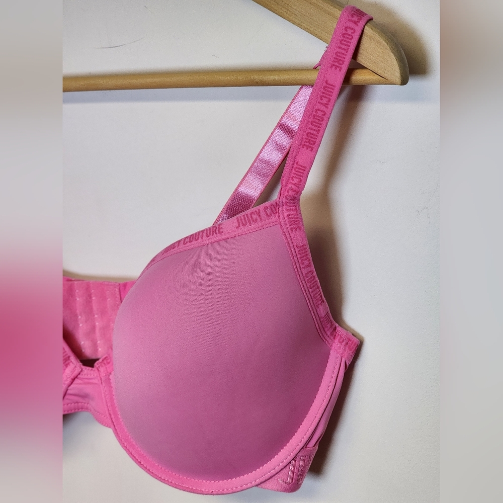 Juicy Couture Vibrant Pink Underwire Bra 38D - Picture 10 of 16